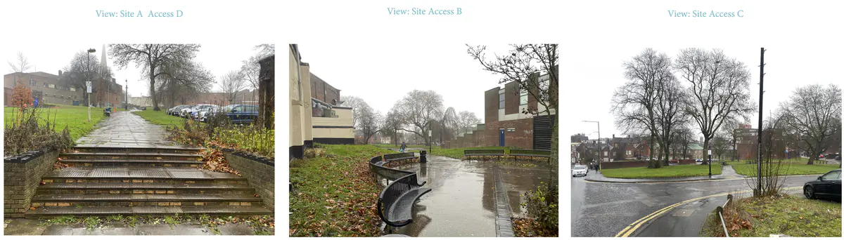 Explore The History Of Site Voids - This will provide an opportunity to reimplement these to allow vertical green corridors to occur.

Explore Vacant Buildings - To avoid damaging an already deteriorating high street, I aim only to take over vacant plots.

Investigate the opportunity for Miyawaki planting - understand the conditions required to grow a sustainable material source on-site, including ground, water, and space conditions.

It takes over a building that leads directly to an open space where a community hub is the centre of the thesis, offering education, community engagement and material celebration. - Ryan Cooksey Material Celebration Hub 13.png